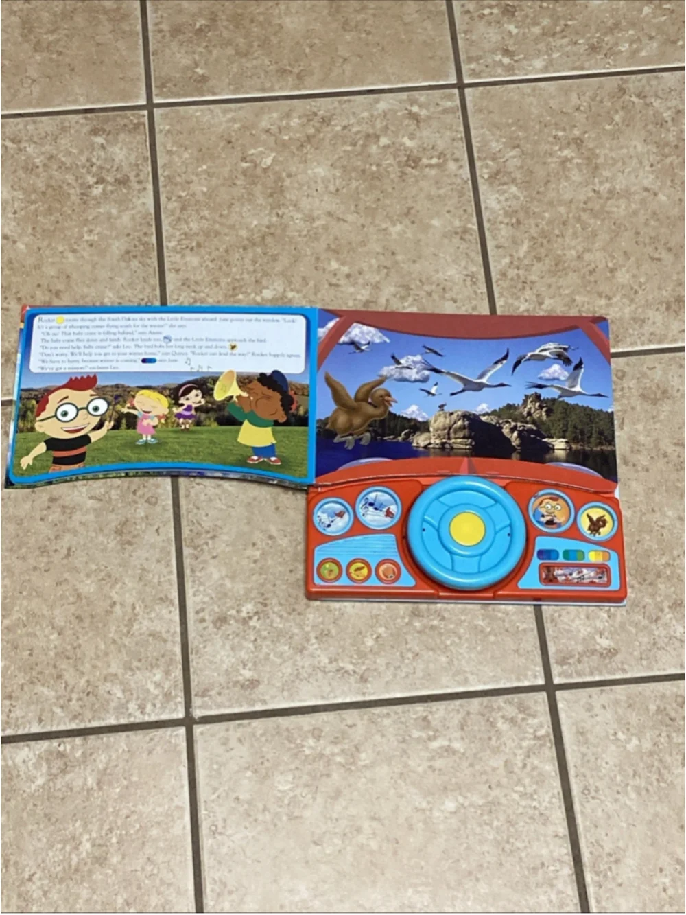 A Swooping and whooping Adventure with little Einsteins - hardcover
